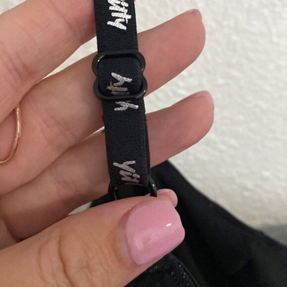 NWT- YITTY- Spotlight shaping Demi cup bodysuit-Shimmered Iconic black- Size Med - Picture 13 of 13